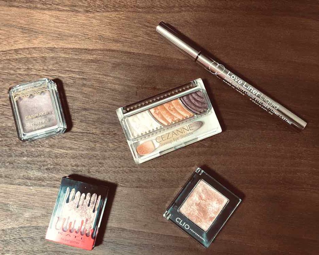 フィットジェルグリッター/KATE/ジェル・クリームアイシャドウを使ったクチコミ（1枚目）