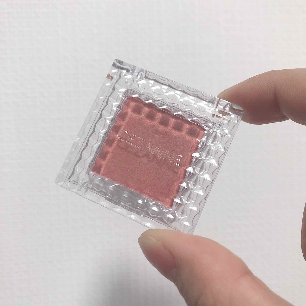 シングルカラーアイシャドウ 03 マットレッド/CEZANNE/単色アイシャドウを使ったクチコミ（1枚目）