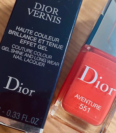 ディオール ヴェルニ 551 アバンチュール（生産終了）/Dior/マニキュアを使ったクチコミ（1枚目）