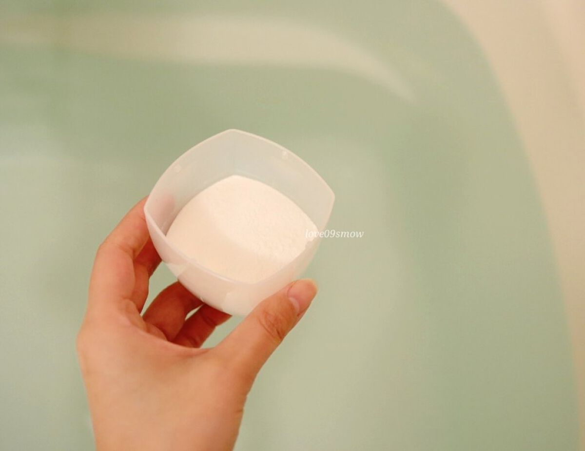 MIRAI beauty バスパウダー/花王/炭酸系入浴剤を使ったクチコミ（3枚目）