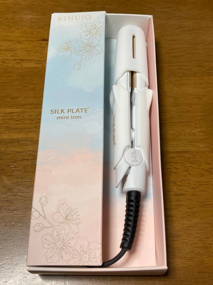 シルクプレート ミニアイロン/KINUJO/ストレートアイロンを使ったクチコミ(4枚目)