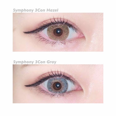 ❤︎POPLENS Symphony 3Con Hazel/Gray❤︎
DIA 14.0mm

かなり発色が良くて、綺麗にその色が出てくれます。

14.0mmと小さめなイメージですが、
着けてみると