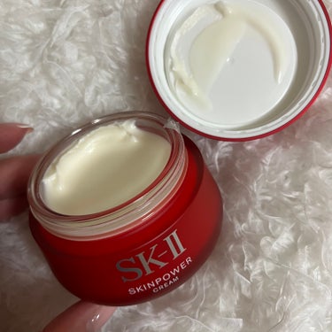 SK-II スキンパワー クリームのクチコミ「SK-II　スキンパワー クリーム

リニューアル前のアイテムだけど、
大好きすぎて紹介させて.....」（2枚目）