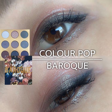 バロック アイシャドウ パレット/ColourPop/アイシャドウパレットを使ったクチコミ（1枚目）