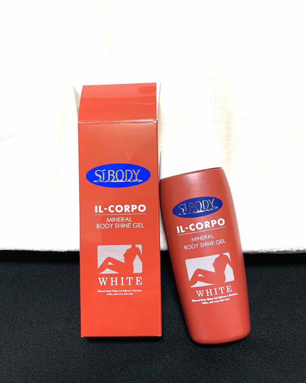 ミネラルボディシャインジェル/イルコルポ/ボディローションを使ったクチコミ（2枚目）