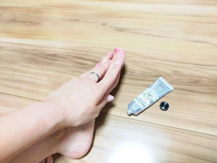 薬用足指さらさらクリーム/デオナチュレ/デオドラント・制汗剤を使ったクチコミ(3枚目)