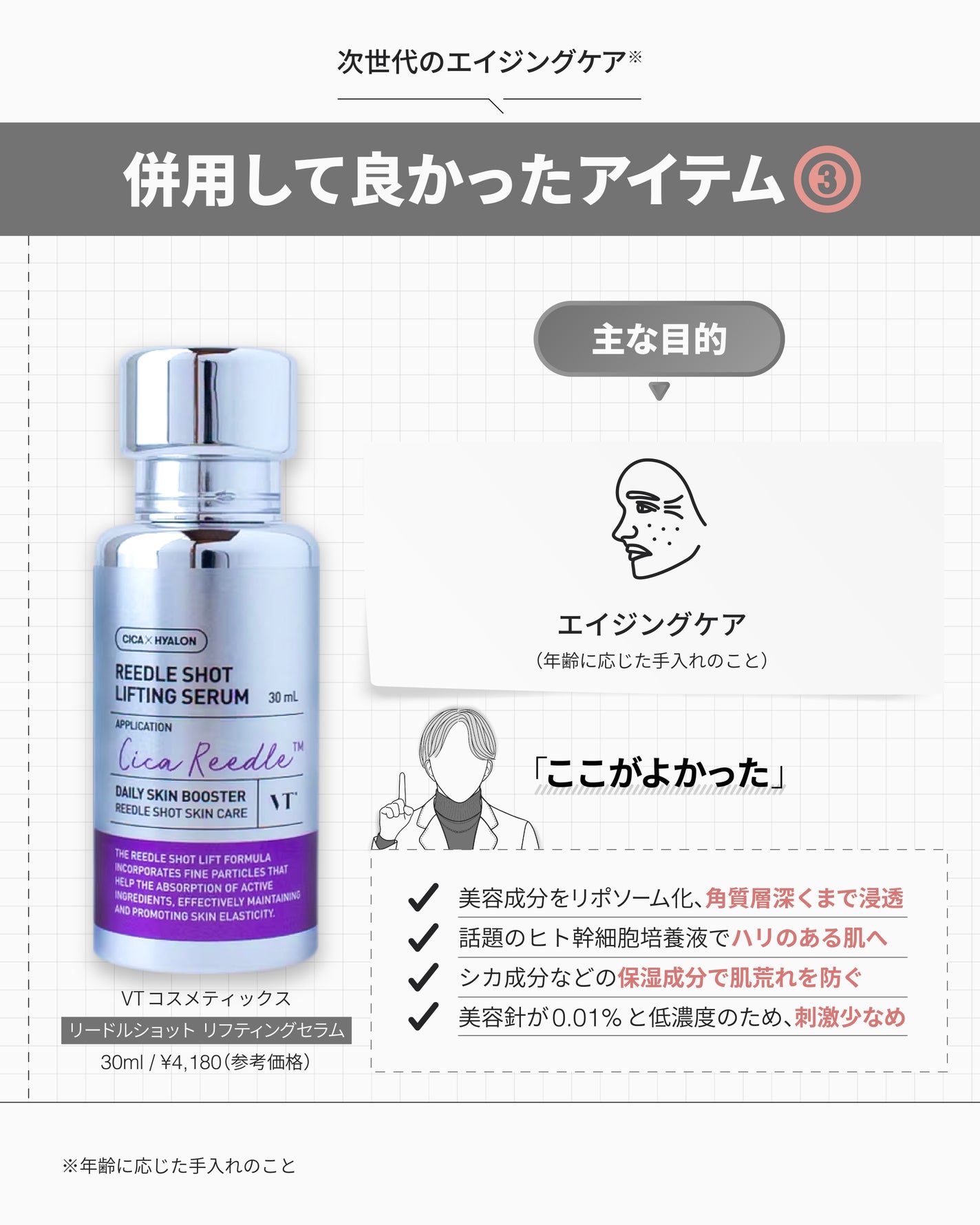 シカレチA エッセンス0.1/VT/美容液を使ったクチコミ(8枚目)