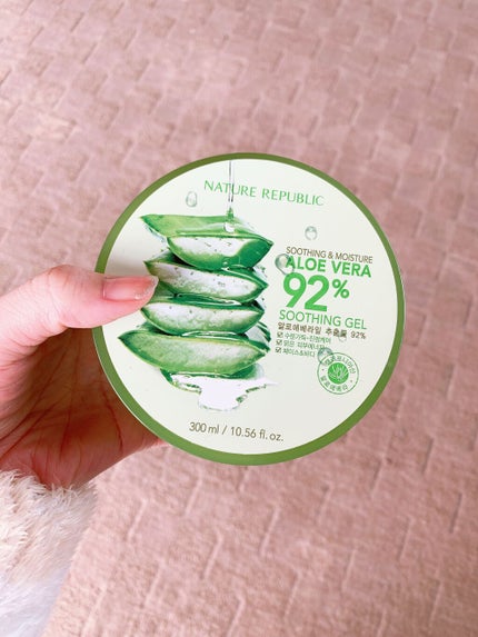 マイルド&モイスチャーアロエジェル/ネイチャーリパブリック/ボディローションを使ったクチコミ(1枚目)