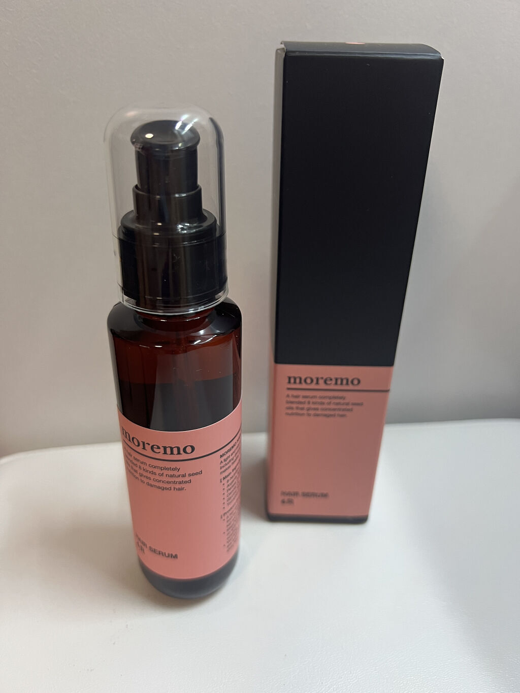 ヘアエッセンスディライトフルオイル 70ml / Hair Essence Delightful Oil 70ml/moremo/ヘアオイルを使ったクチコミ（1枚目）