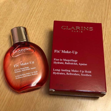 フィックス メイクアップ/CLARINS/ミスト状化粧水を使ったクチコミ（1枚目）