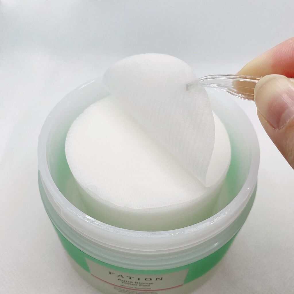 アクアバイオーム トナー パッド/FATION/トナーパッドを使ったクチコミ(4枚目)