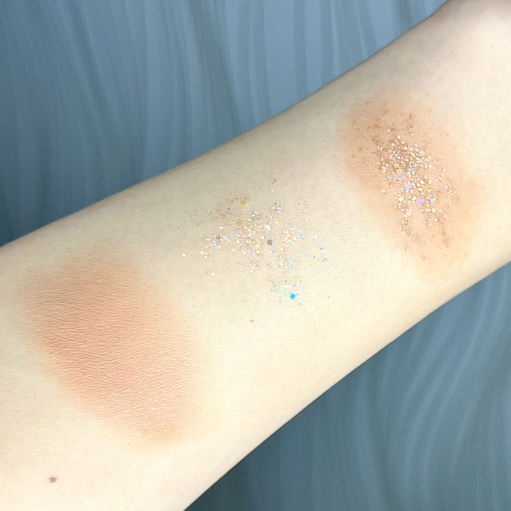 タップミー パレットデュオ No.2 グルーピィ/unleashia/アイシャドウパレットを使ったクチコミ（3枚目）