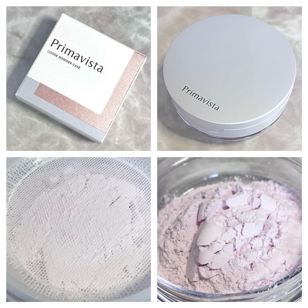 ポアレスフィクサー/プリマヴィスタ/ルースパウダーを使ったクチコミ（2枚目）