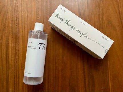 ドクダミ 77 スージングトナー/Anua/化粧水を使ったクチコミ(2枚目)