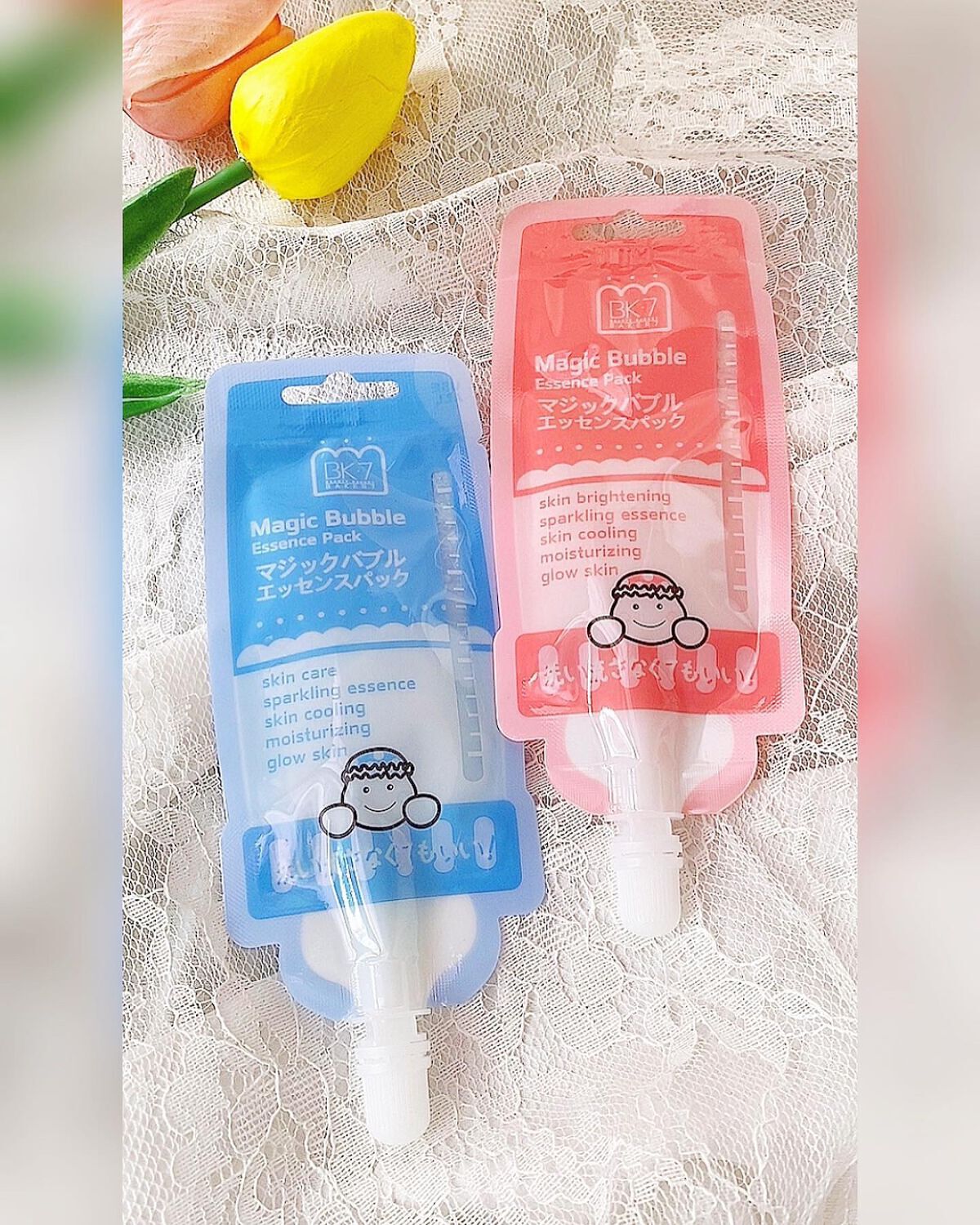 マジックバブルエッセンスパックMINI/BAKER7/シートマスク・パックを使ったクチコミ（1枚目）