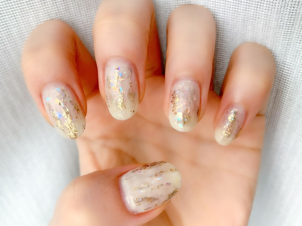 ネイルホリック Dusty pastel color GY018/ネイルホリック/マニキュアを使ったクチコミ（3枚目）