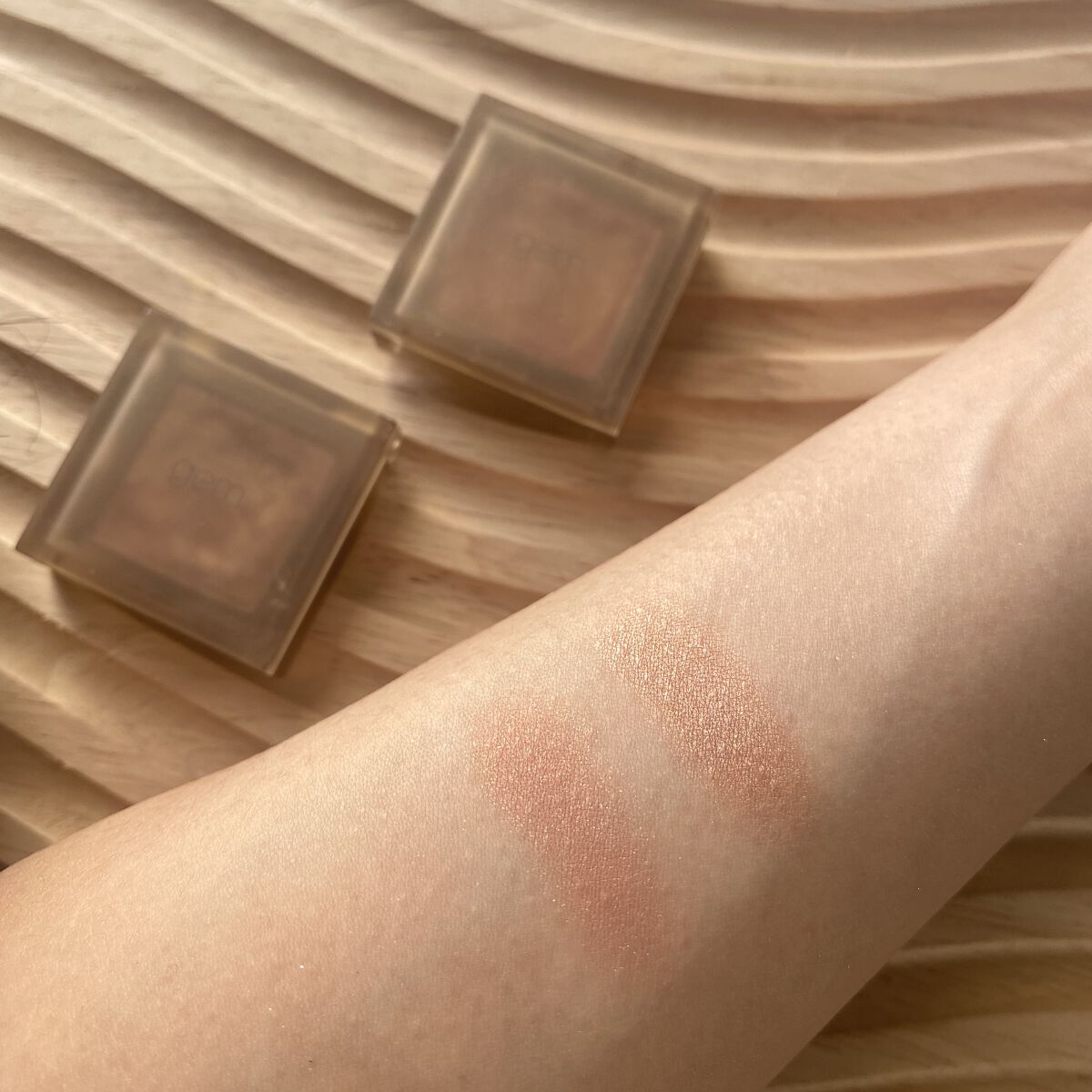 single eye color se-03 ブロンズ/la peau de gem./単色アイシャドウを使ったクチコミ（3枚目）