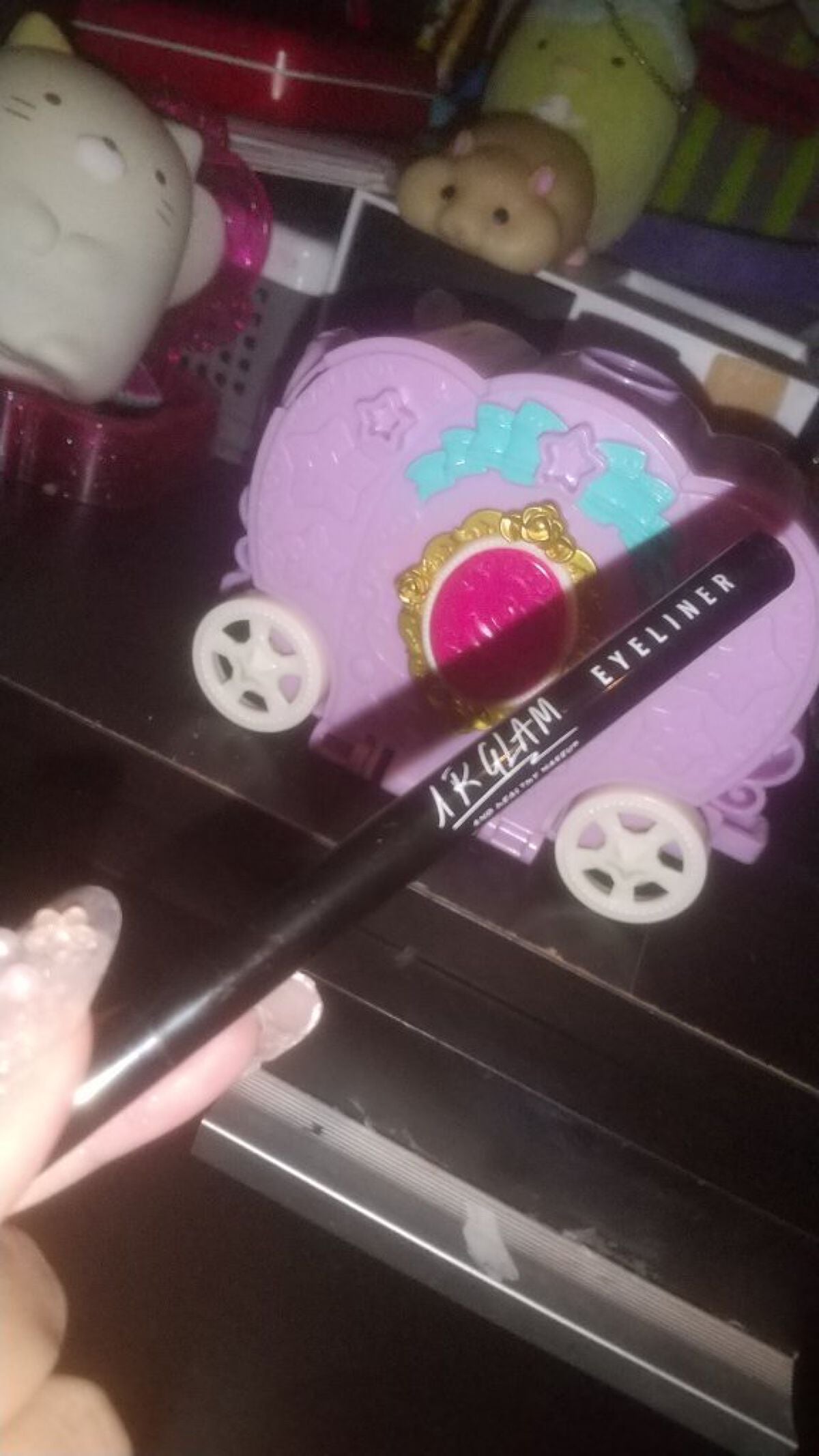 UR GLAM LIQUID EYELINER/U R GLAM/リキッドアイライナーを使ったクチコミ(1枚目)