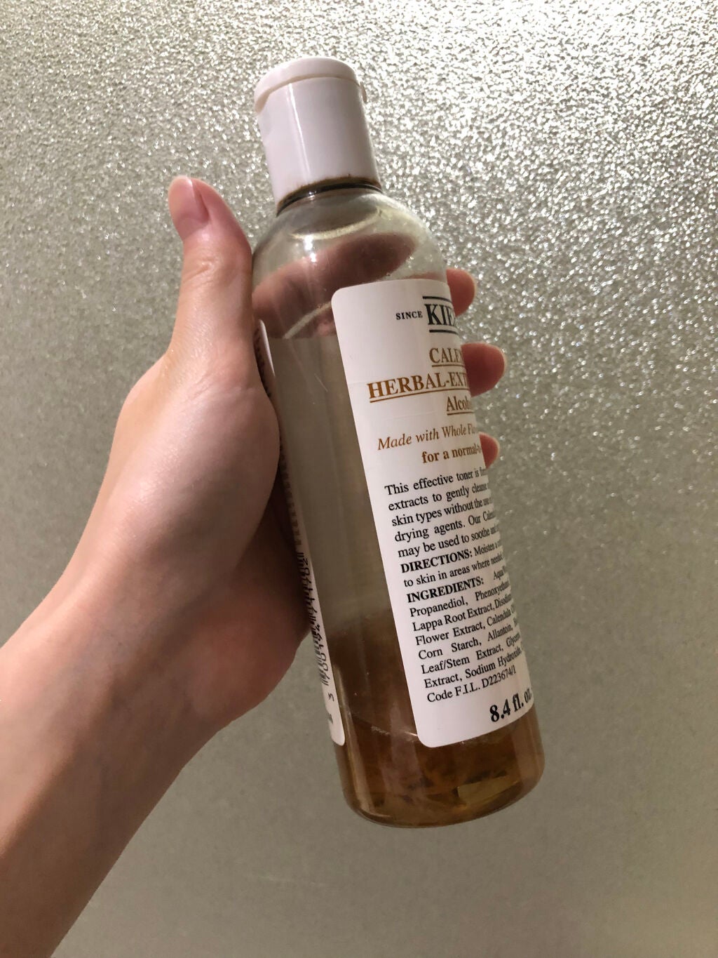 キールズ ハーバル トナー CL アルコールフリー/Kiehl's/化粧水を使ったクチコミ(1枚目)