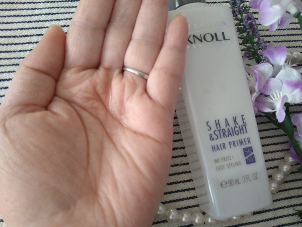 シェイク アンド ストレート ヘアプライマー/スティーブンノル ニューヨーク/ヘアオイルを使ったクチコミ(4枚目)