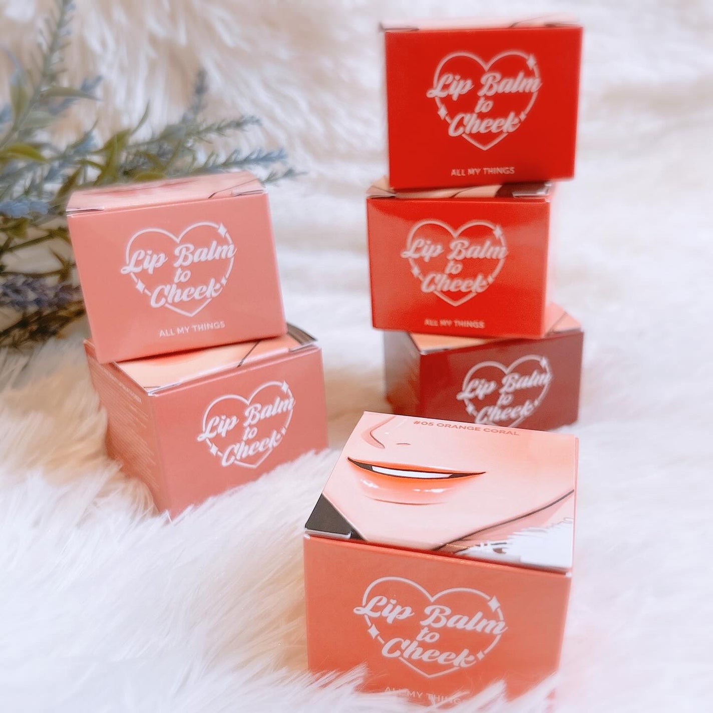 オールマイシングス トゥルービューティー リップバームトゥチーク/all my things/リップバームを使ったクチコミ(2枚目)