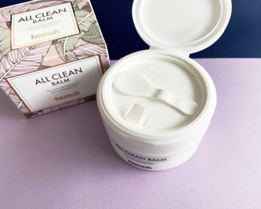 heimish オールクリーンバームのクチコミ「ヘイミッシュのALL CLEAN BALM Qoo10で買ったのでレビューします！

今使って.....」（2枚目）