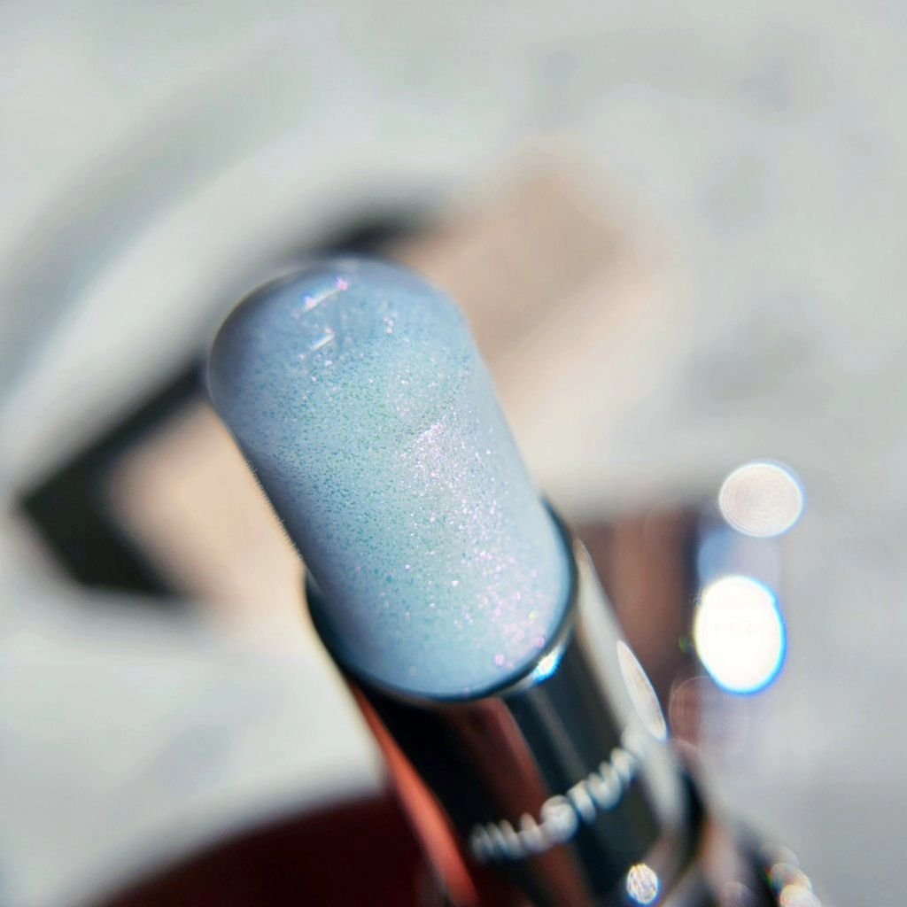 ジルスチュアート リップグロウ セラムバーム 110 aquamarine tears(限定)/JILL STUART/リップバームを使ったクチコミ（2枚目）