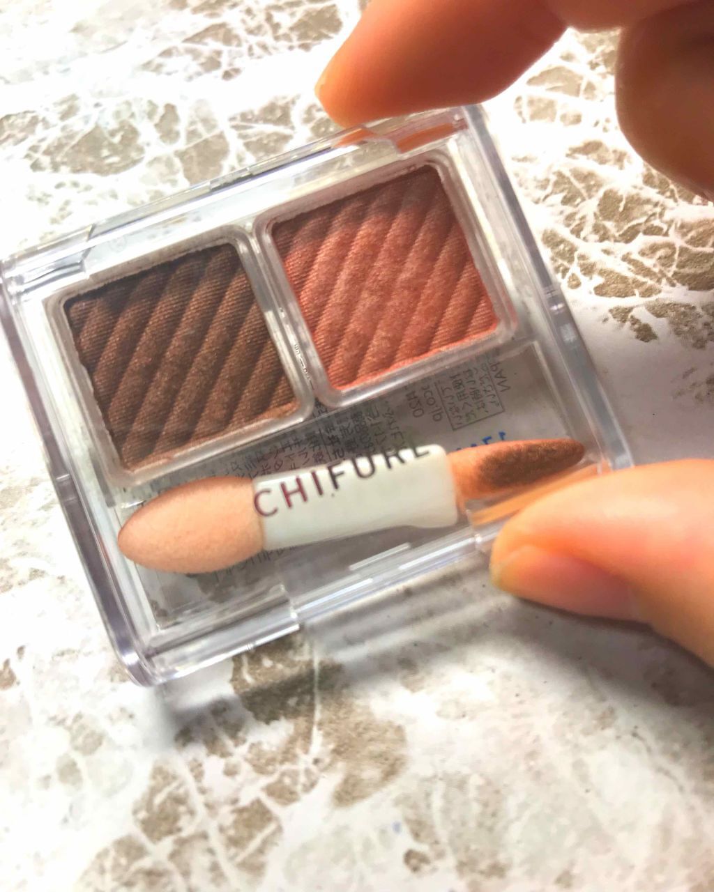 アイ カラー(チップ付)/ちふれ/アイシャドウパレットを使ったクチコミ(1枚目)