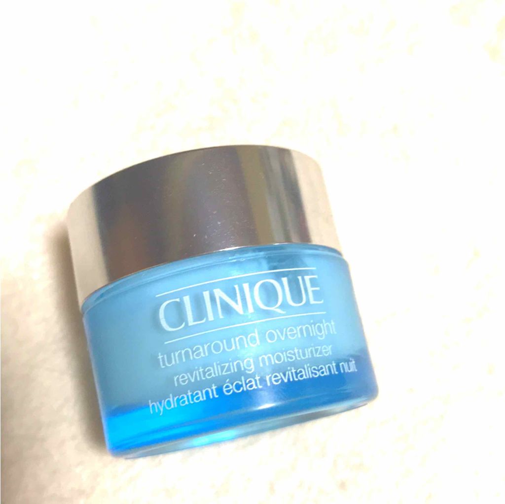 ターンアラウンド オーバーナイト モイスチャライザー/CLINIQUE/フェイスクリームを使ったクチコミ（1枚目）
