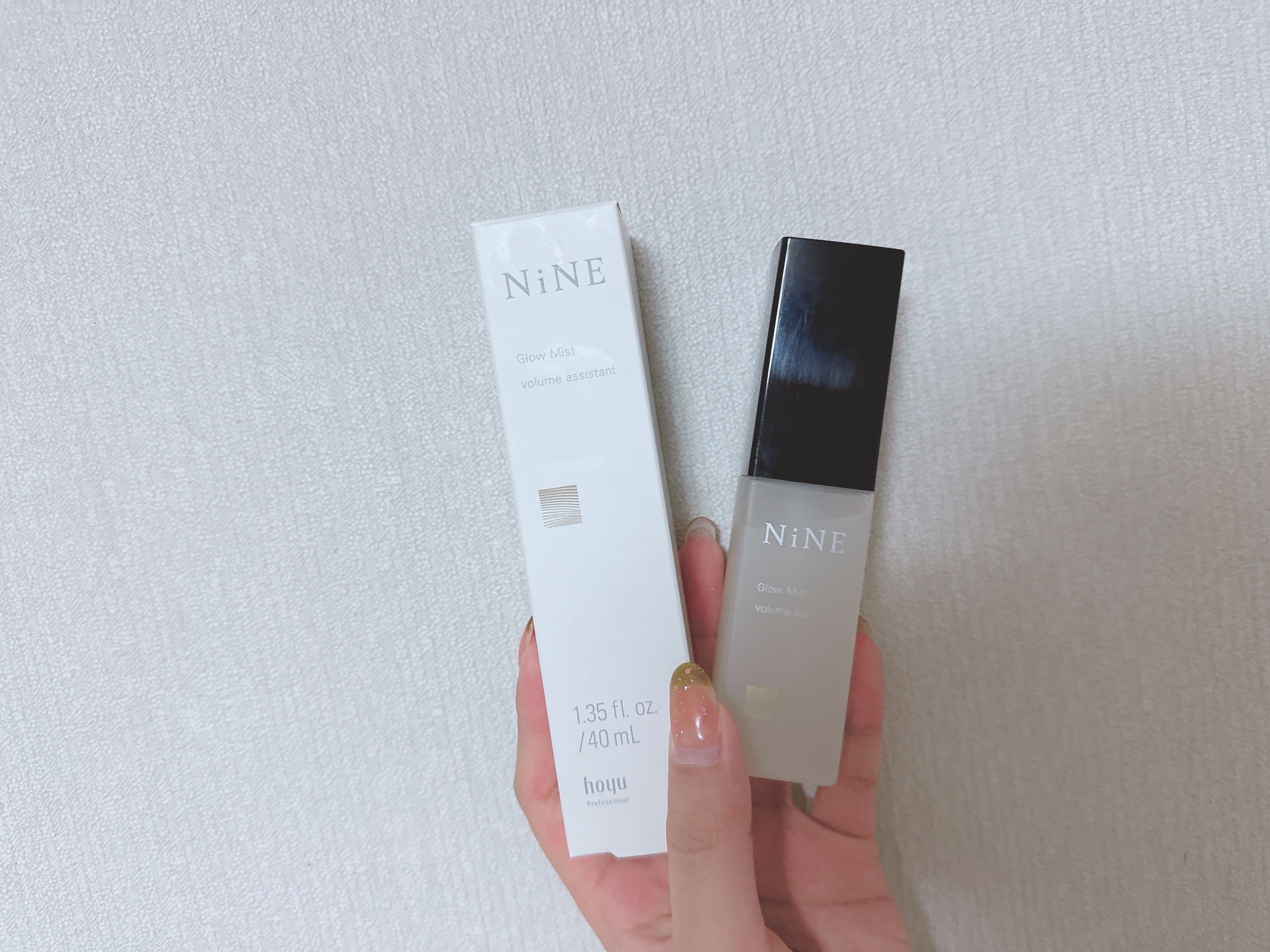 ナイン グローミスト ボリュームアシスタント/NiNE/ヘアミストを使ったクチコミ（1枚目）