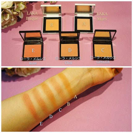 ブラッシュ カラー インフュージョン/ローラ メルシエ/パウダーチークを使ったクチコミ(4枚目)