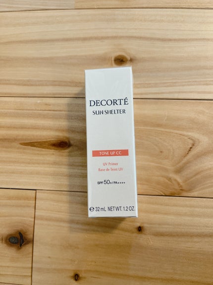 サンシェルター トーンアップCC 01/DECORTÉ/CCクリームを使ったクチコミ(2枚目)