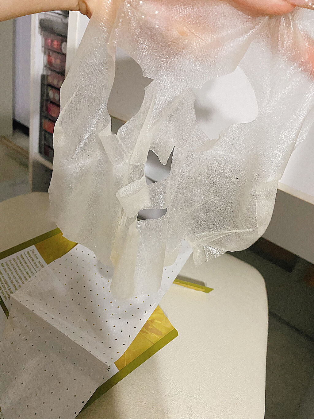 MUGWORT SHEET MASK/I'm from/シートマスク・パックを使ったクチコミ（2枚目）