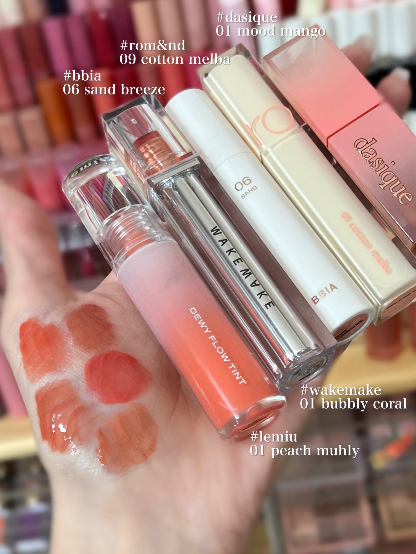 ミユ @ilmmiyu on LIPS 「イエベ春におすすめオレンジ系ティント🍊❶lemiu01→コーラ..」(2枚目)