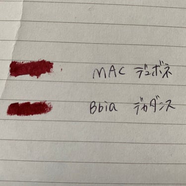 ラストリップスティック 3/BBIA/口紅を使ったクチコミ（1枚目）