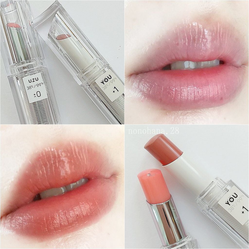 UZU BY FLOWFUSHI 38℃/99℉ LIP COLLECTION BOOK PINK edition/宝島社/書籍を使ったクチコミ(1枚目)