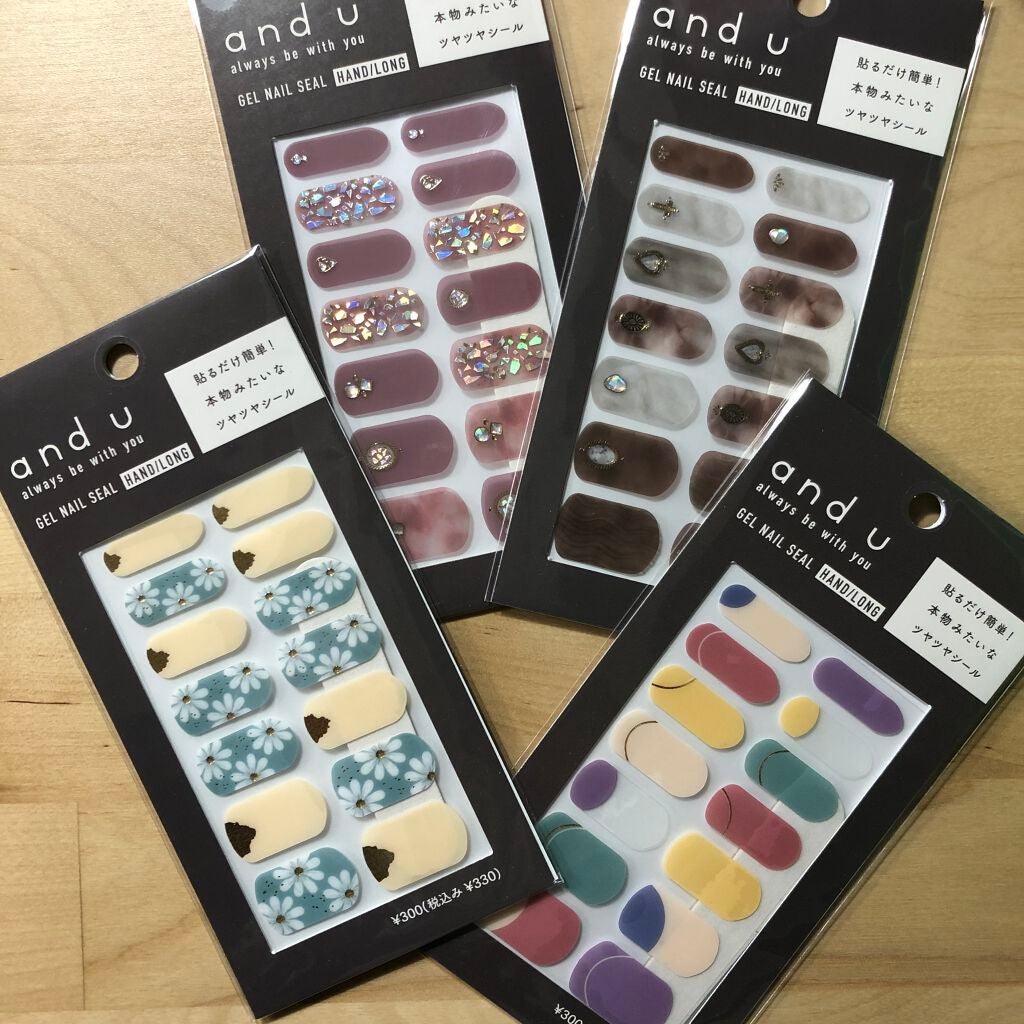 mc ジェルネイルシール/3COINS/ネイルシールを使ったクチコミ(1枚目)