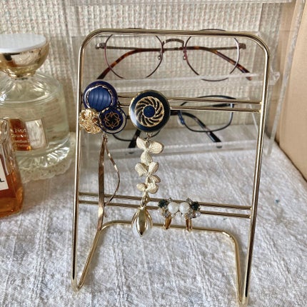 ピアス・イヤリングスタンド/セリア/その他を使ったクチコミ(3枚目)