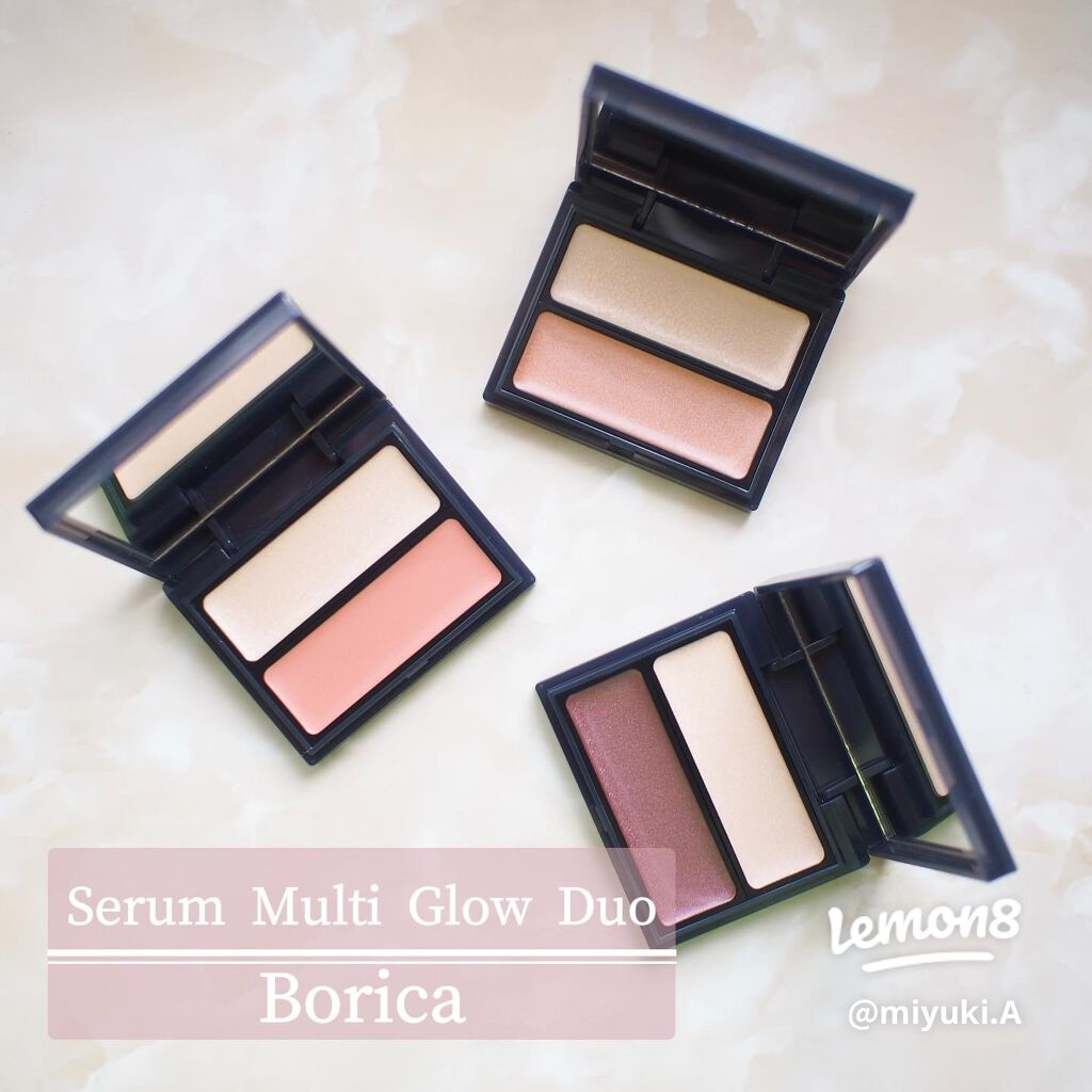 セラムマルチグロウデュオ/Borica/クリームハイライトを使ったクチコミ(1枚目)