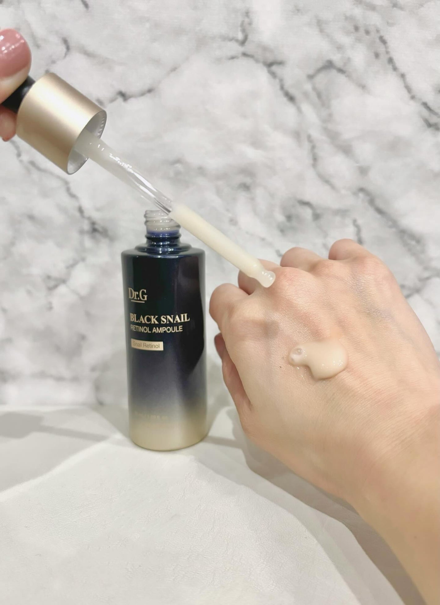 ブラックスネイル クリーム/Dr.G/フェイスクリームを使ったクチコミ(2枚目)