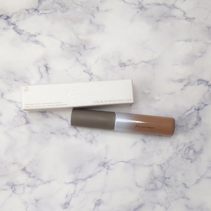 カラーインブロウマスカラ/Ririmew/眉マスカラを使ったクチコミ(1枚目)