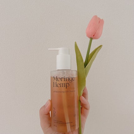 モリンガヘンプpHバランシングジェルクレンザー/NATURAL DERMA PROJECT/クレンジングジェルを使ったクチコミ(3枚目)