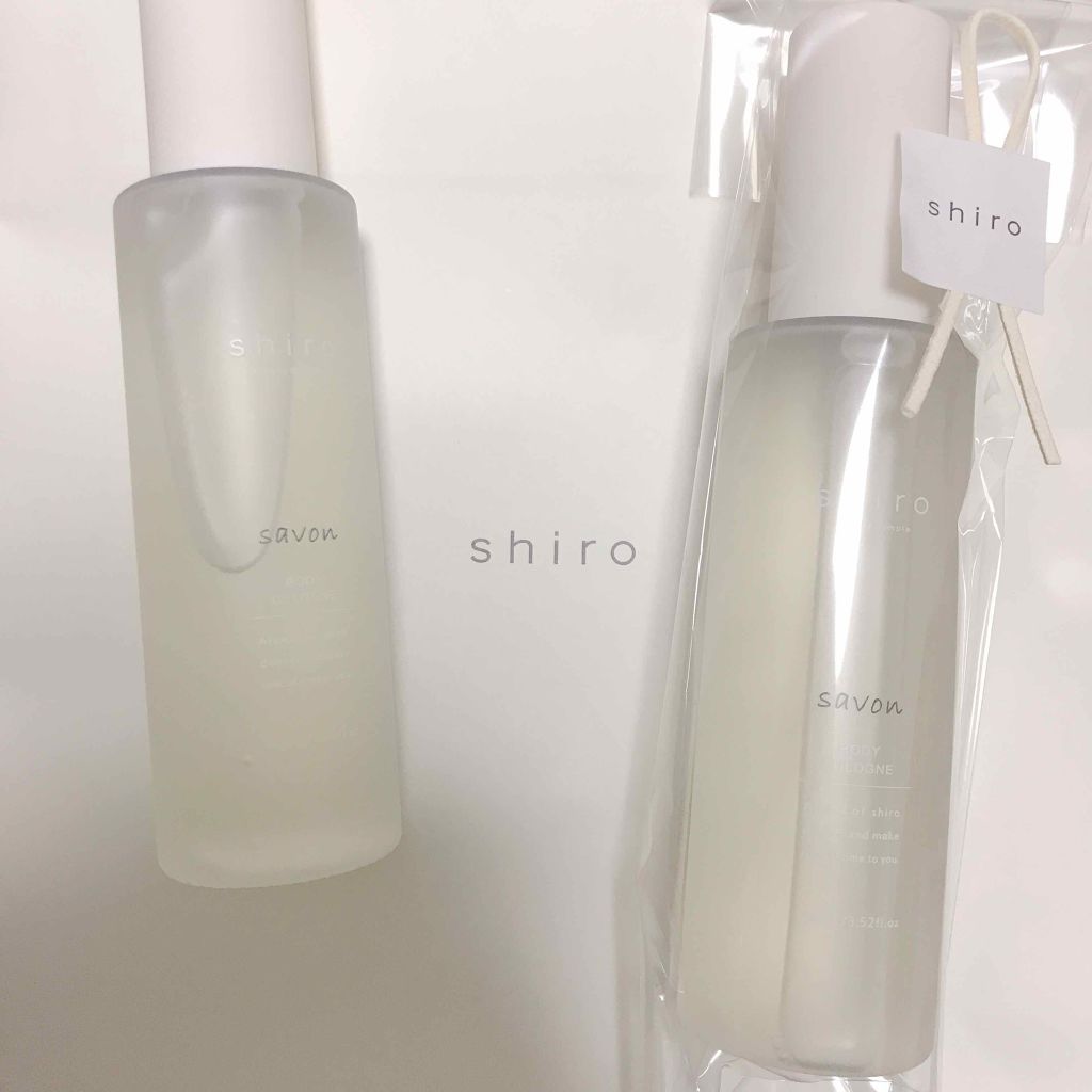 サボン ボディコロン/SHIRO/香水(その他)を使ったクチコミ(1枚目)