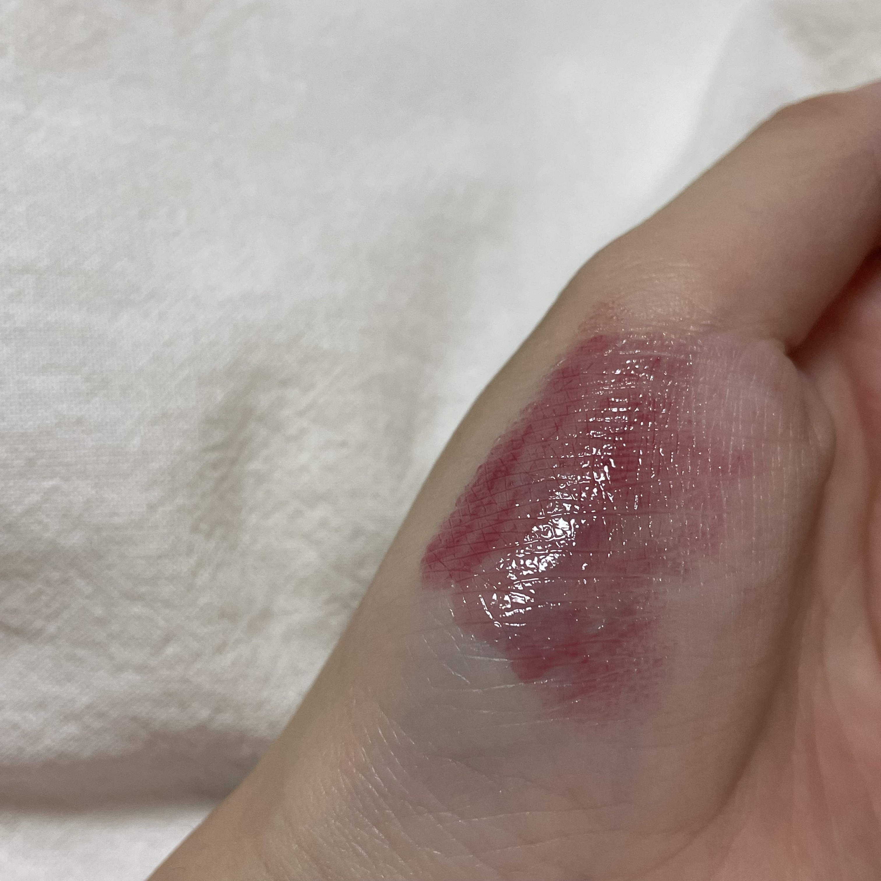 グラスティングメルティングバーム/rom&nd/リップバームを使ったクチコミ（2枚目）