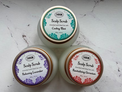 ヘッドスクラブ リラクシング(ラベンダー)/SABON/ヘッドスクラブを使ったクチコミ(4枚目)