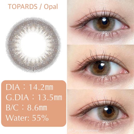 TOPARDS 1day/TOPARDS/ワンデー(1DAY)カラコンを使ったクチコミ(2枚目)