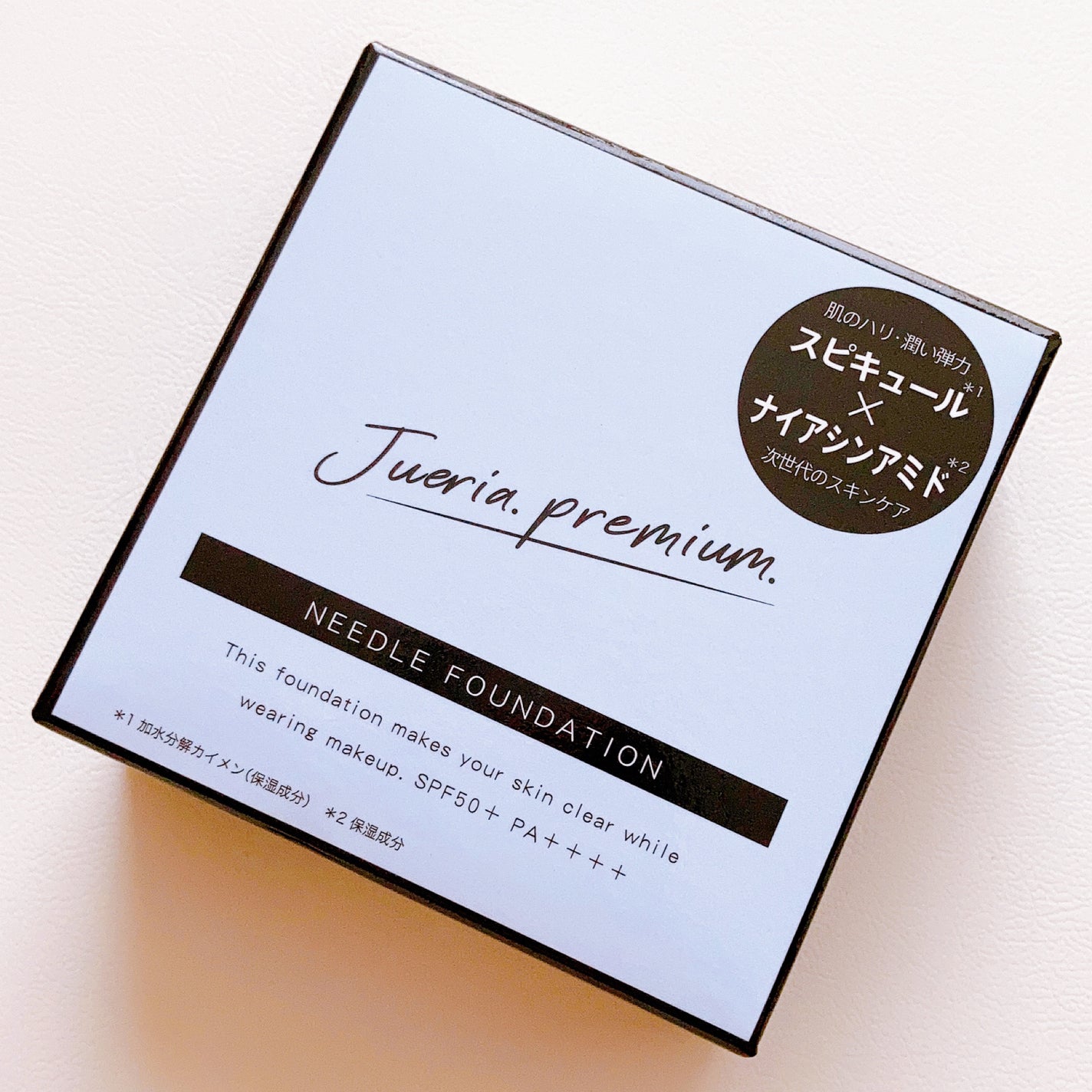 プレミアムニードルファンデーション/ジュエリアプレミアム/クッションファンデーションを使ったクチコミ(2枚目)