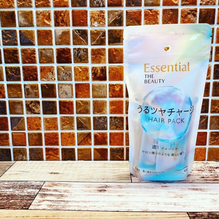 ザビューティ うるツヤチャージヘアパック/エッセンシャル/ヘアマスク・ヘアパックを使ったクチコミ(3枚目)