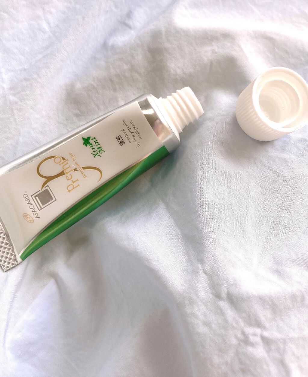 アパガードプレミオエクストラミント/アパガード/歯磨き粉を使ったクチコミ(2枚目)