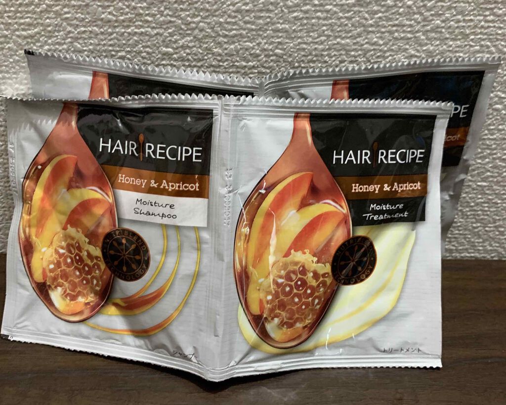 ハニーアプリコット エンリッチ モイスチャー レシピ /HAIR RECIPE/市販シャンプーを使ったクチコミ(3枚目)